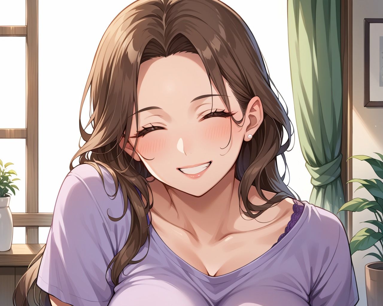 爆乳人妻を調教 サンプル1ページ目