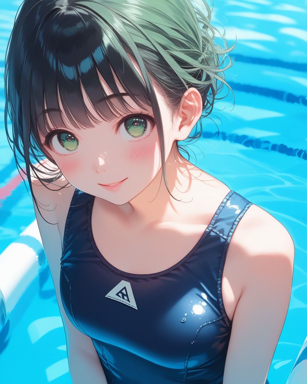 ちょっとエッチなスク水美少女 サンプル1ページ目
