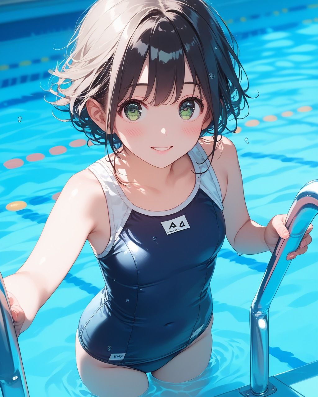 ちょっとエッチなスク水美少女 サンプル2ページ目