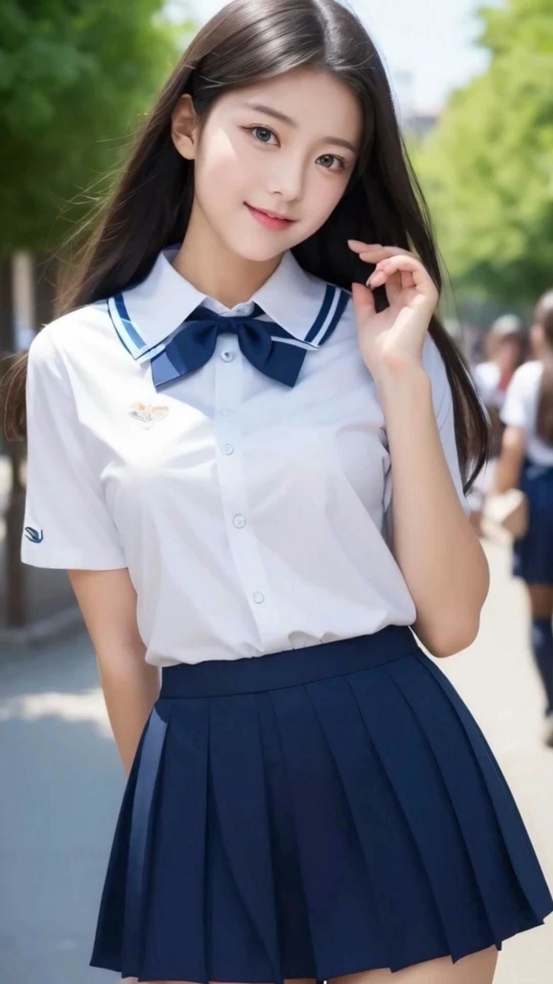 裸になあれ！  かわいい女子校生編制服ダンス1 サンプル4ページ目