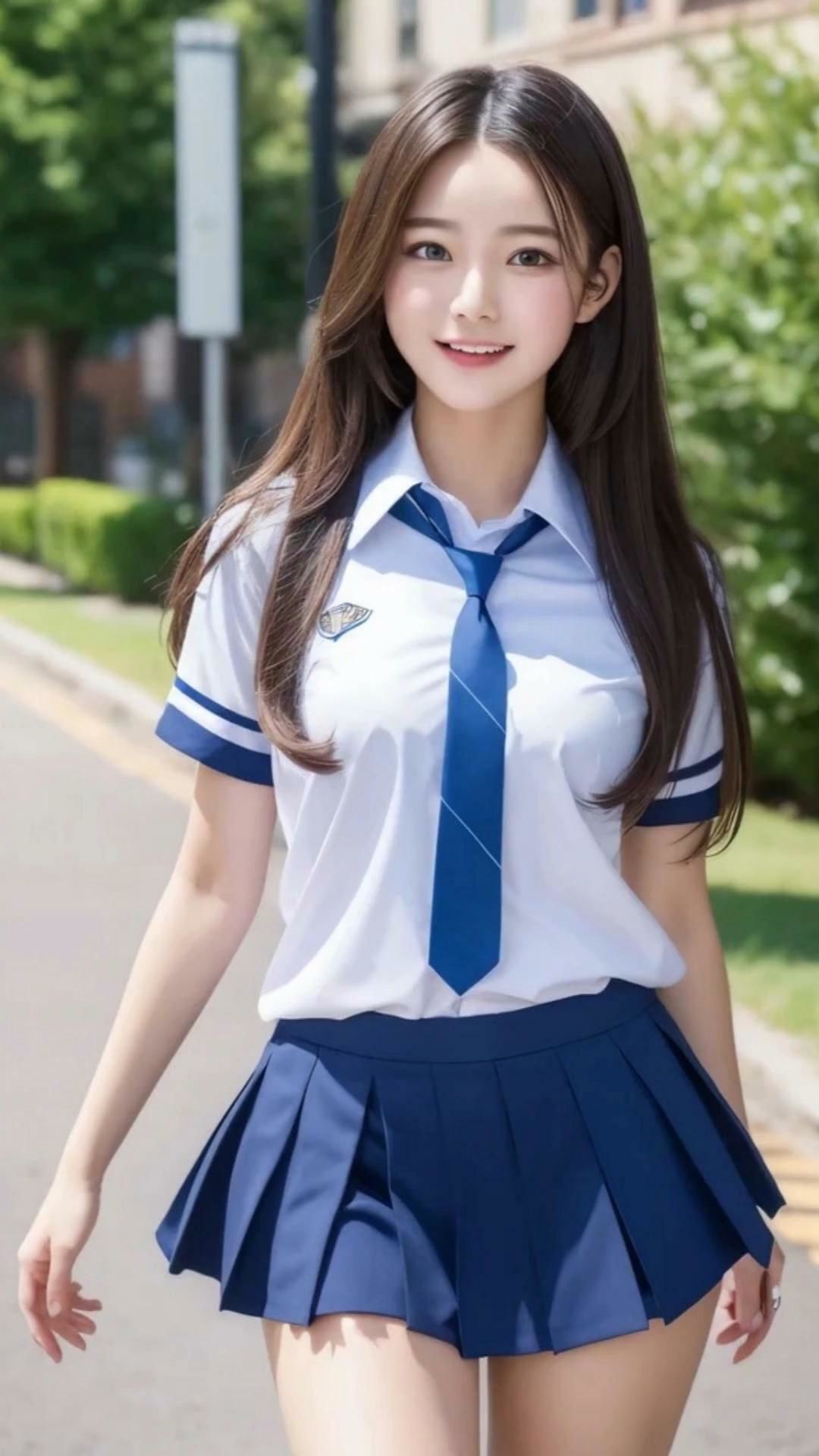 裸になあれ！  かわいい女子校生編制服ダンス1 サンプル5ページ目