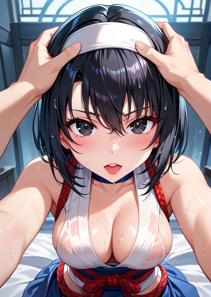 くノ一を捕まえてエロ調教シリーズ〜フェラ＆ぶっかけ編〜 サンプル8ページ目