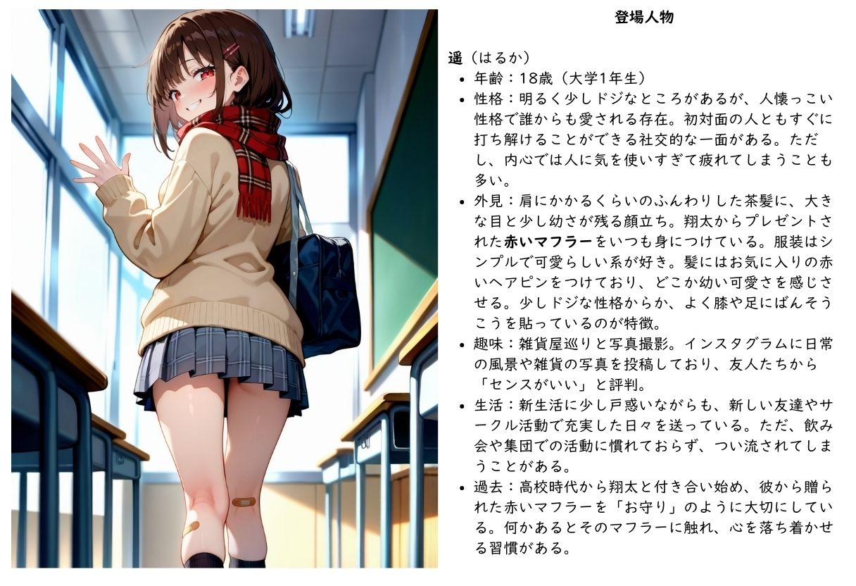 初めての大学サークル すべてが壊れた日 サンプル1ページ目