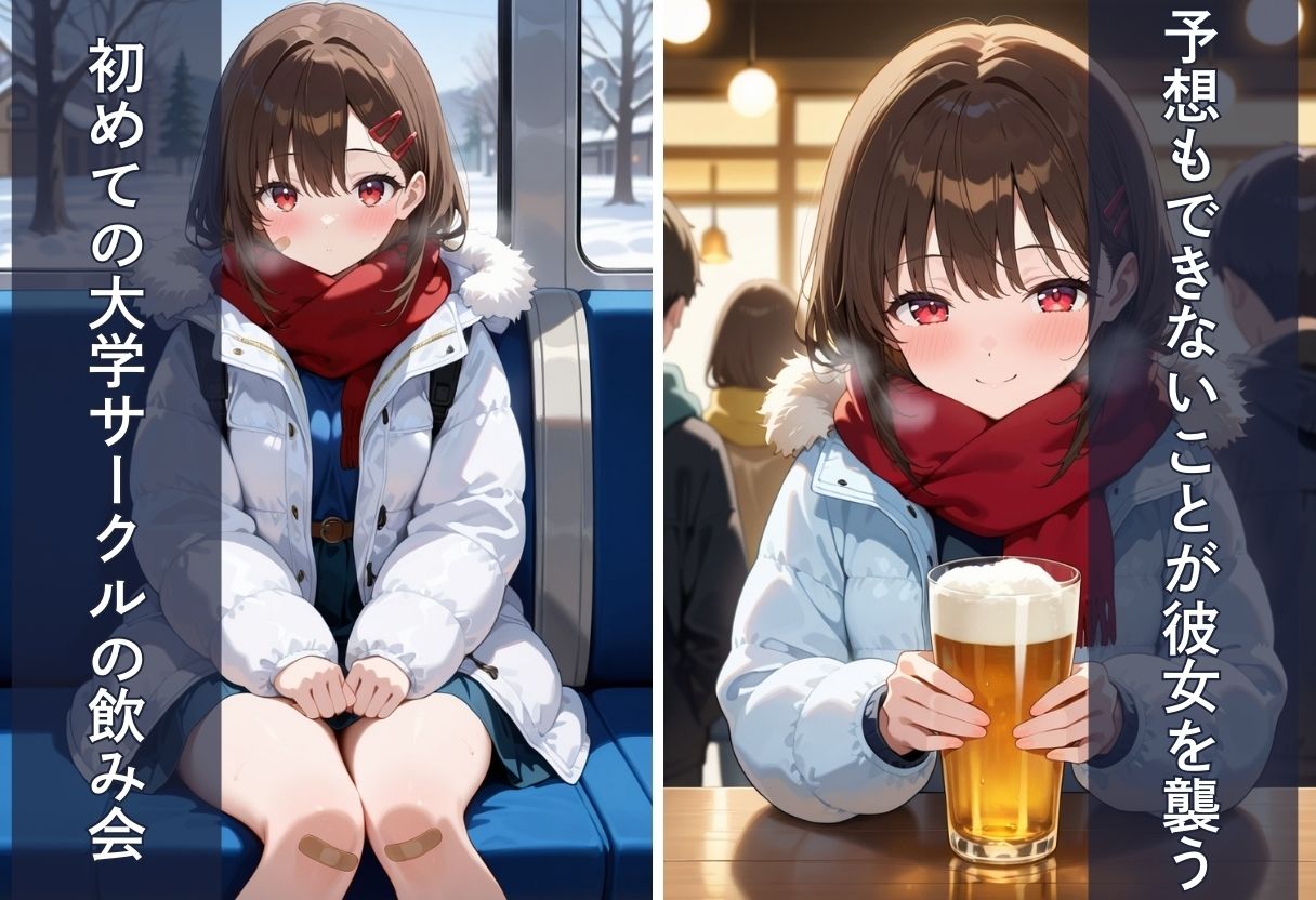 初めての大学サークル すべてが壊れた日 サンプル2ページ目