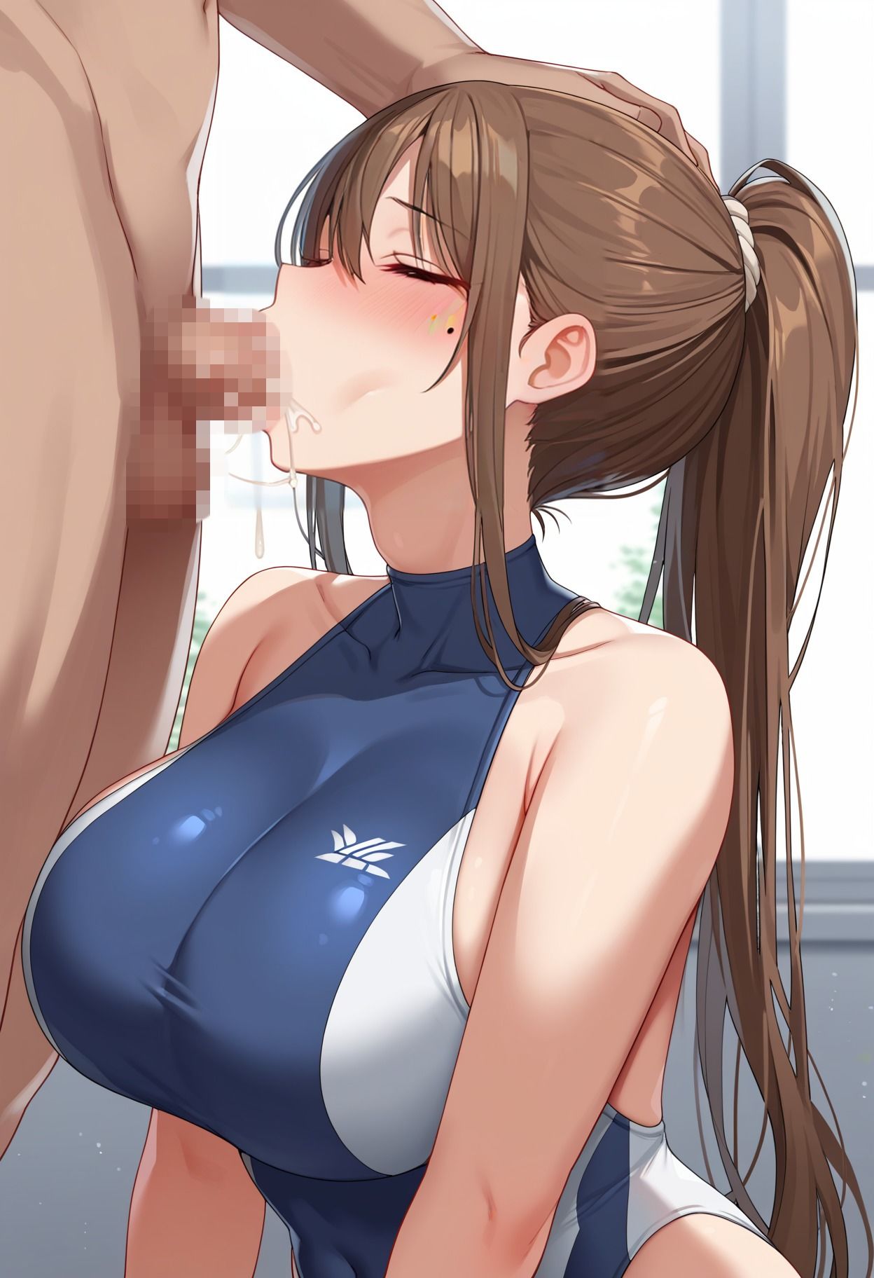 性に無頓着そうな水泳部の女子校生 実は性処理が得意科目でした サンプル6ページ目