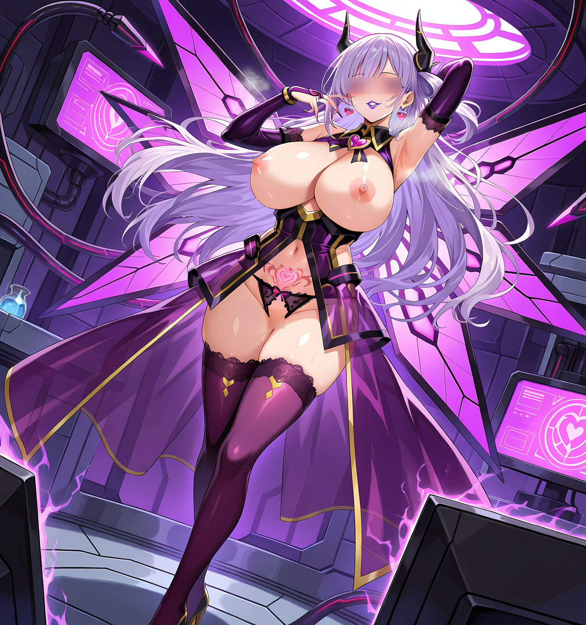 閃☆姫レイ洗脳悪堕ち・淫魔化改造 サンプル10ページ目
