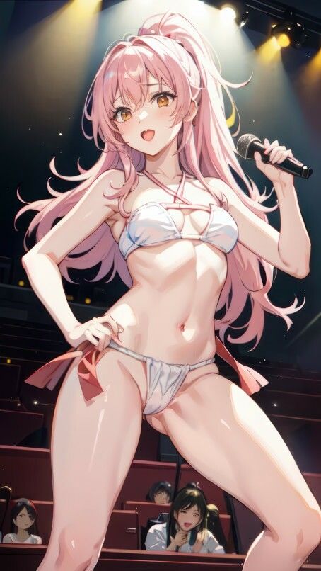 AI生成 セクシーアイドルライブ待ち受けコレクション Vol.4 サンプル1ページ目