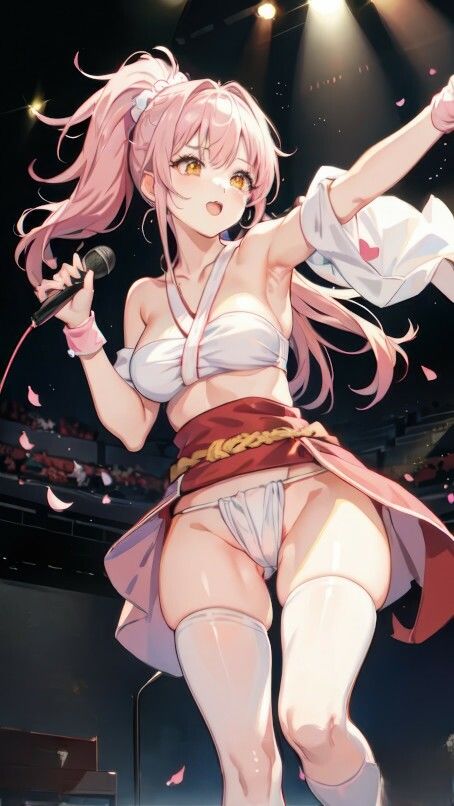 AI生成 セクシーアイドルライブ待ち受けコレクション Vol.4 サンプル4ページ目