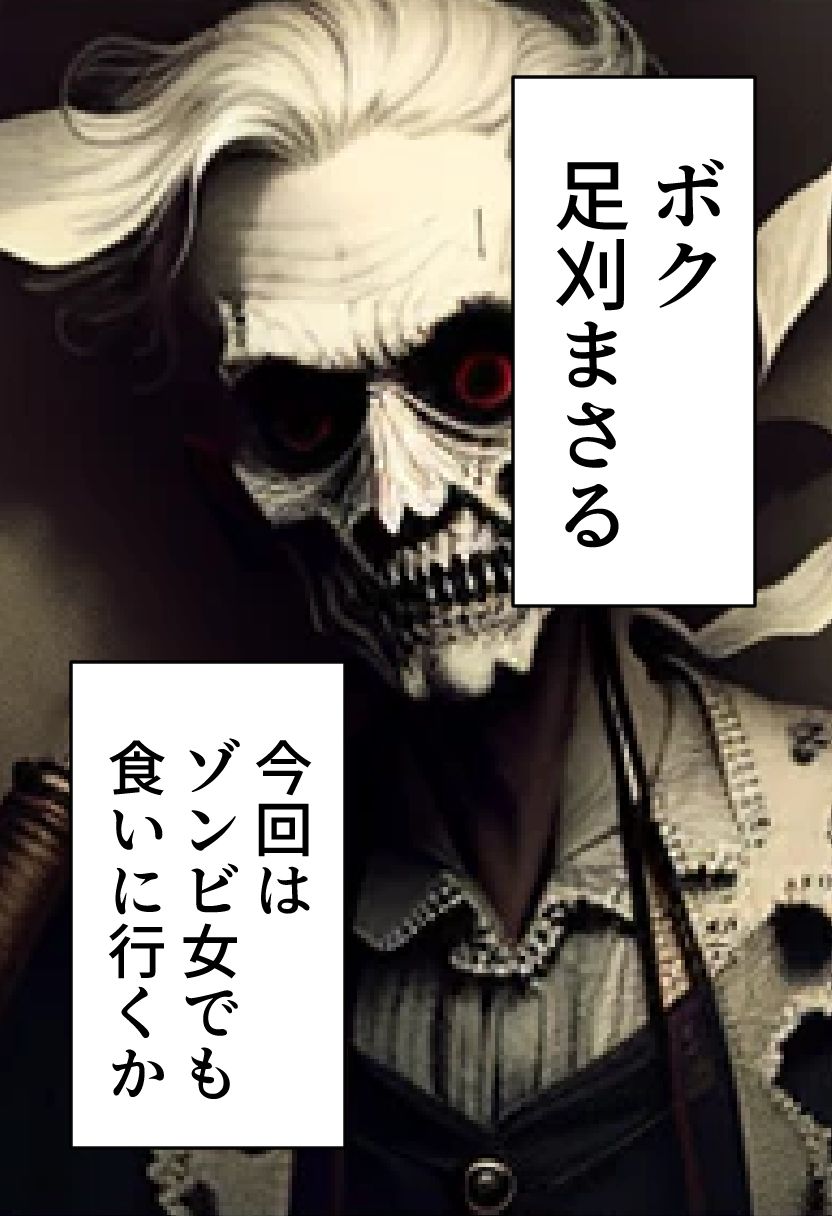 足刈がイク！ ゾンビ編 サンプル1ページ目