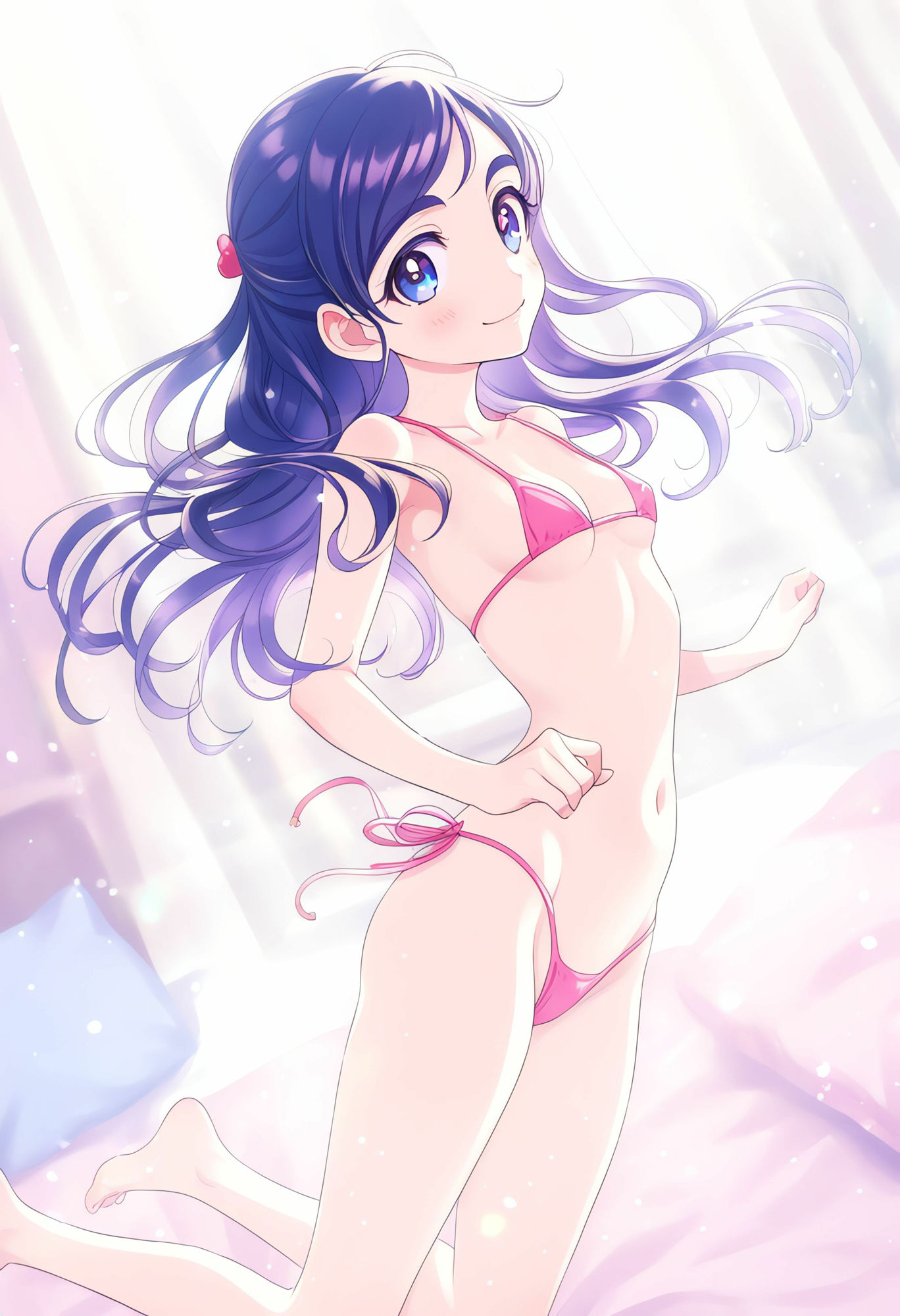 プリ◯ュア戦士・雪な城ちゃんとらぶらぶえっち・第二弾！ 今回は変身姿でえっち！ サンプル4ページ目