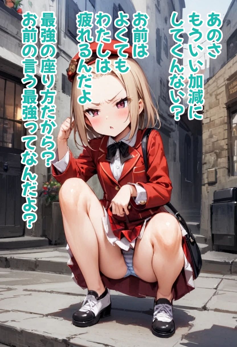 足刈がイク！ ヤンキー座りパンチラ編 サンプル10ページ目