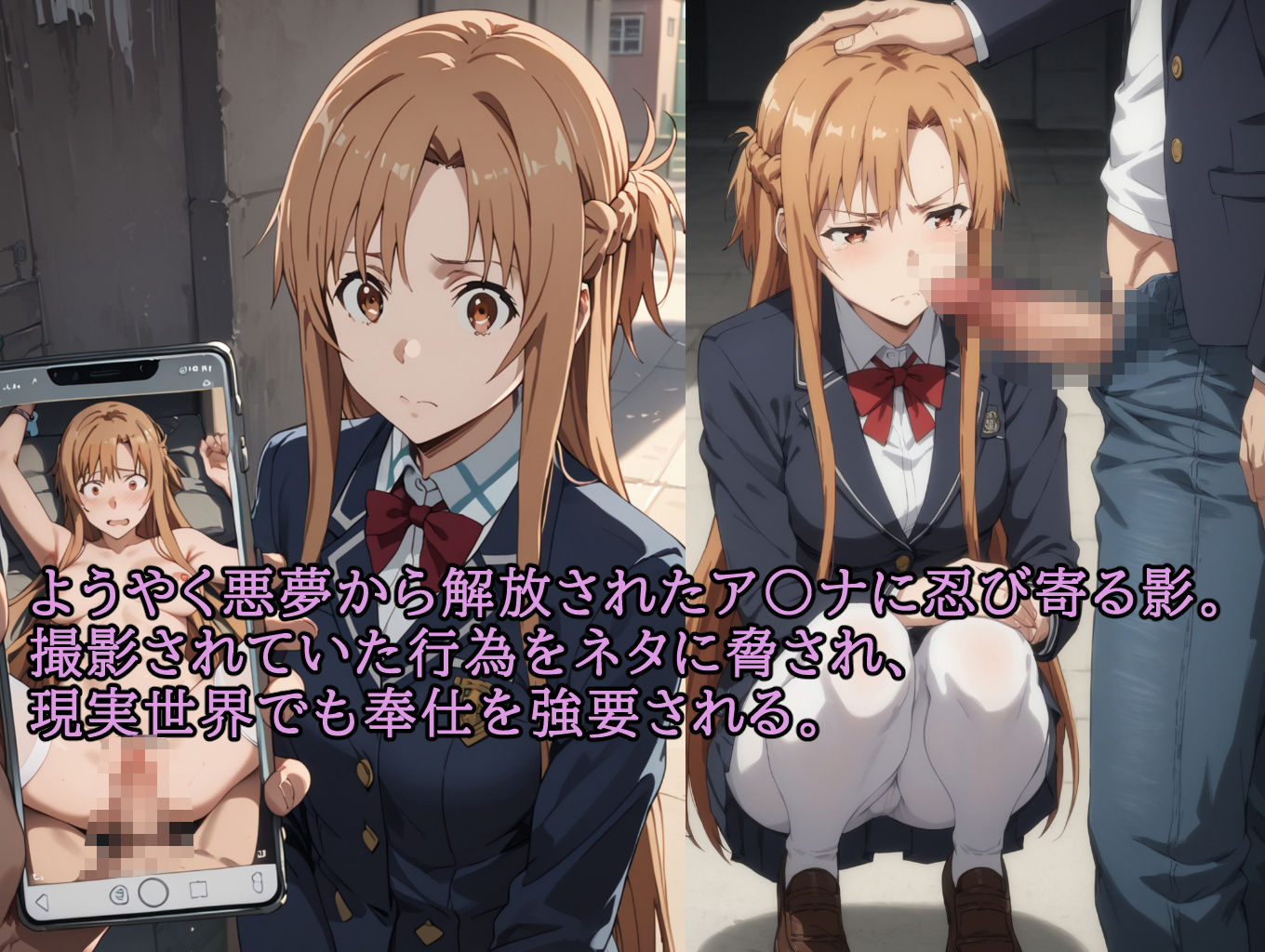 閃光の敗北 侵される日常 サンプル5ページ目