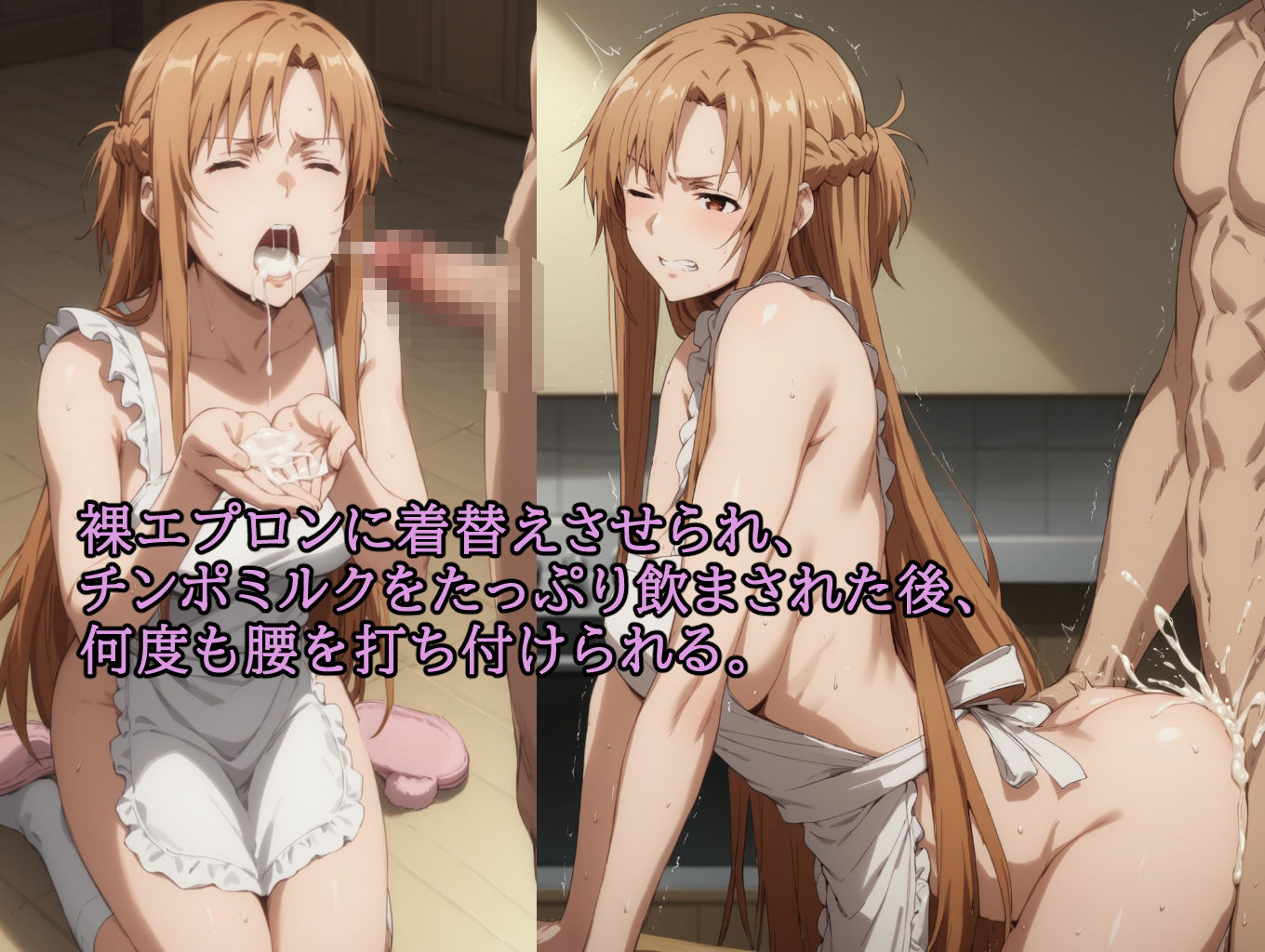 閃光の敗北 侵される日常 サンプル9ページ目