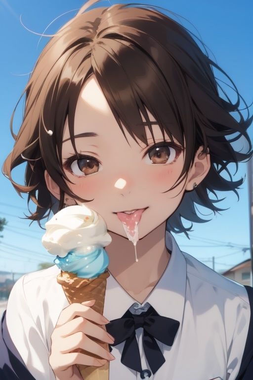 虹かけ誌   ガールズ＆パンツァー  イラスト集18 美化し過ぎた澤梓を、至近距離でお見舞いしてやる サンプル2ページ目