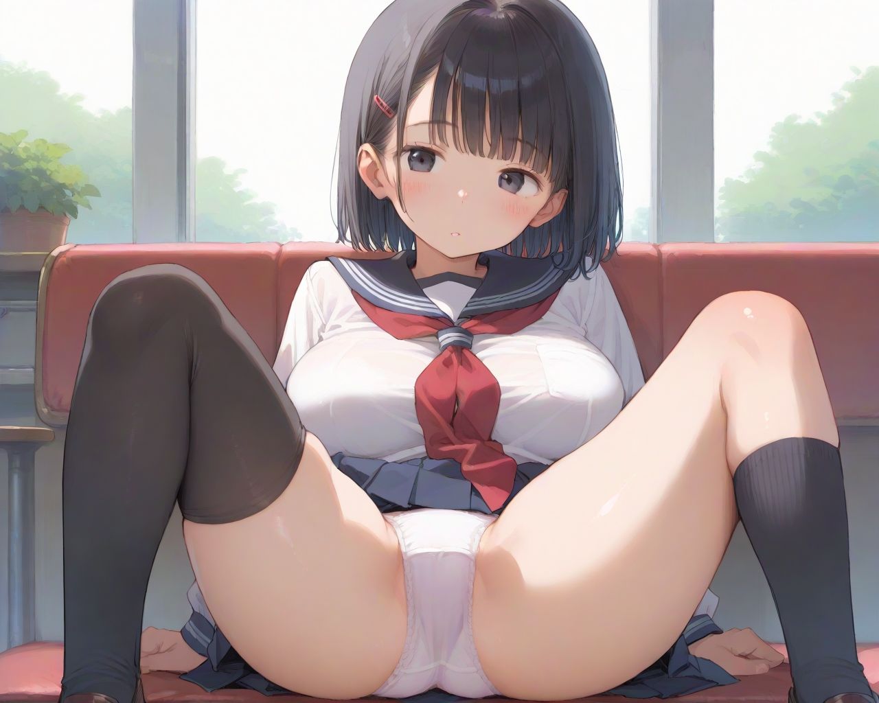 女子校生の爆乳妹がHに興味を持ちだしたので調教して生ハメしまくり サンプル7ページ目