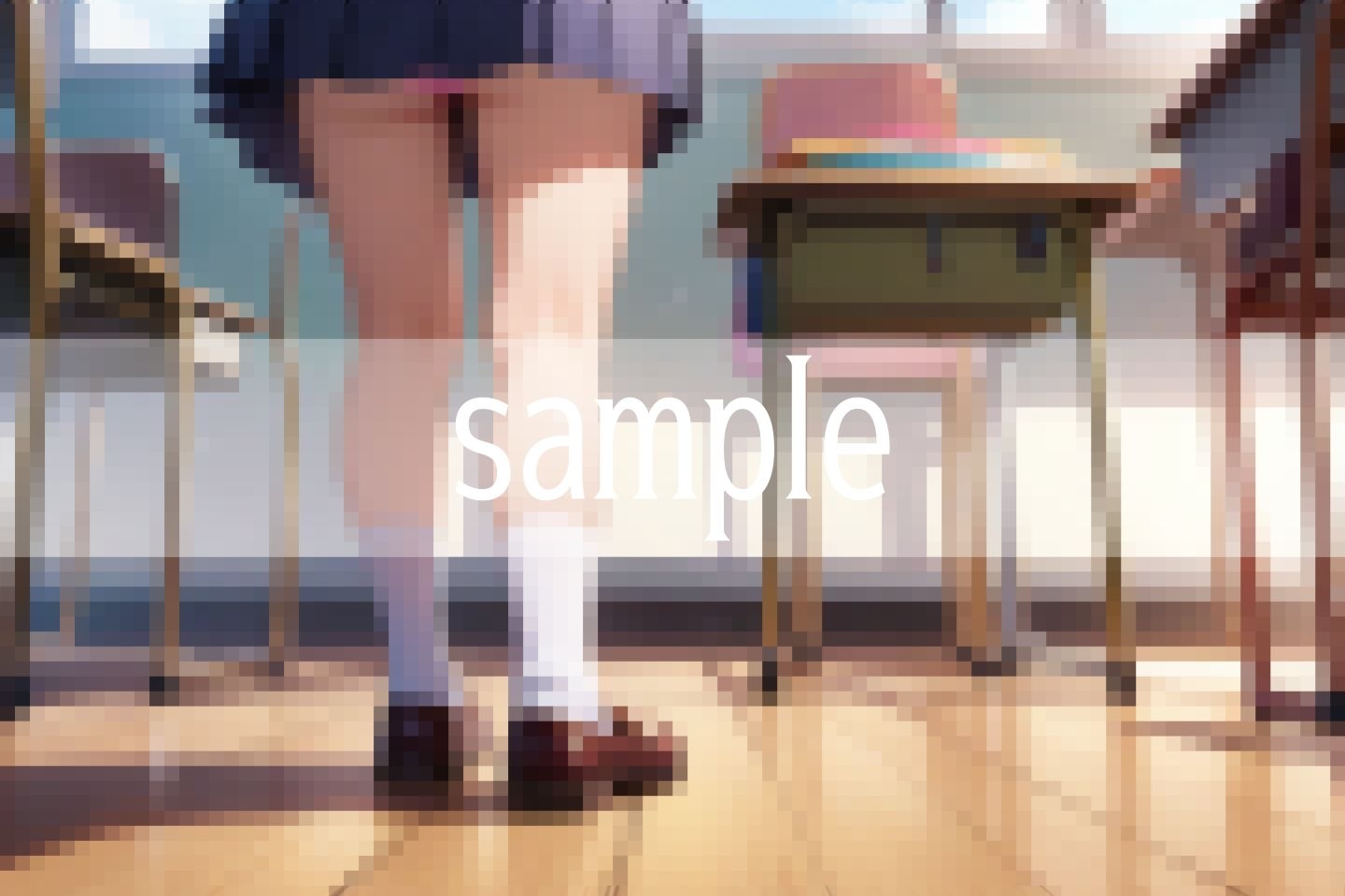 パンチラ学園...性春のカラフルデイズ サンプル2ページ目