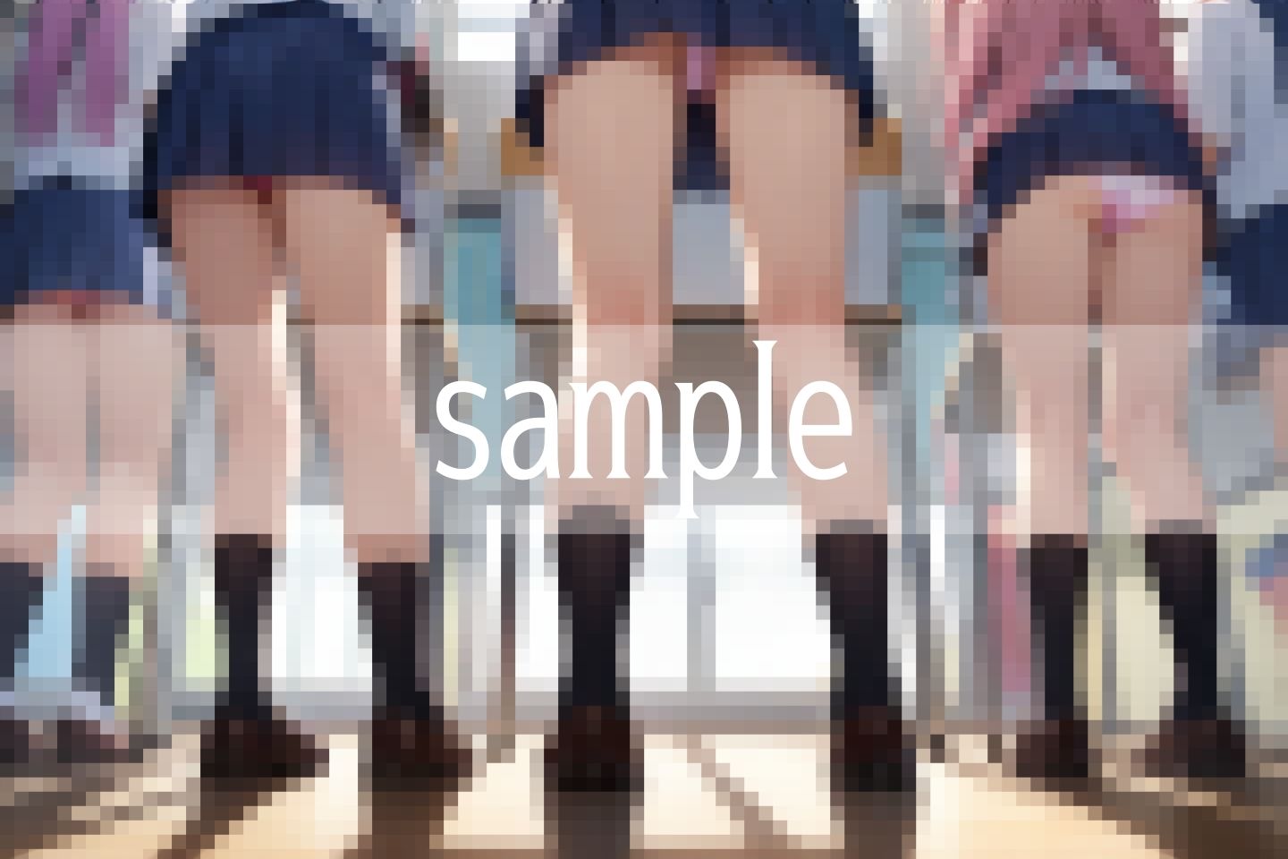 パンチラ学園...性春のカラフルデイズ サンプル6ページ目