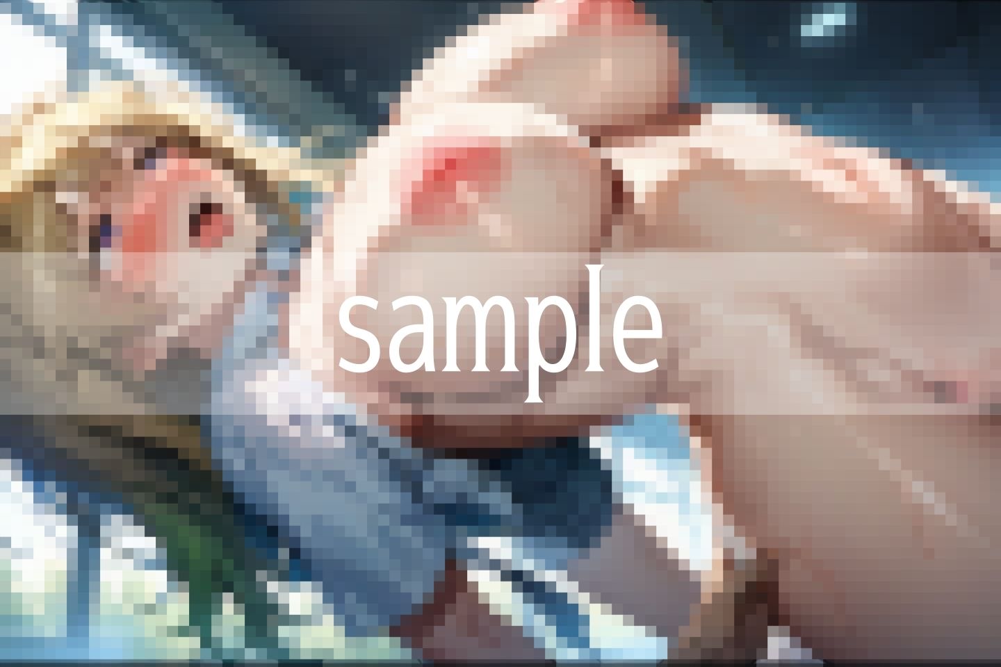 弾ける爆乳...乳首でちゃってますよね... サンプル3ページ目