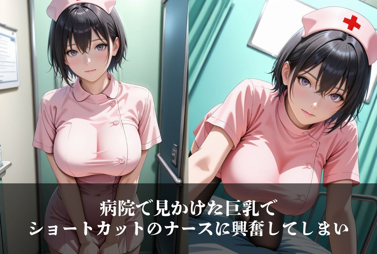 ナースの実態は淫乱娘でした サンプル1ページ目