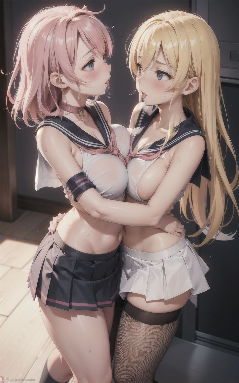 女子校生のえちえち絡み合い サンプル5ページ目