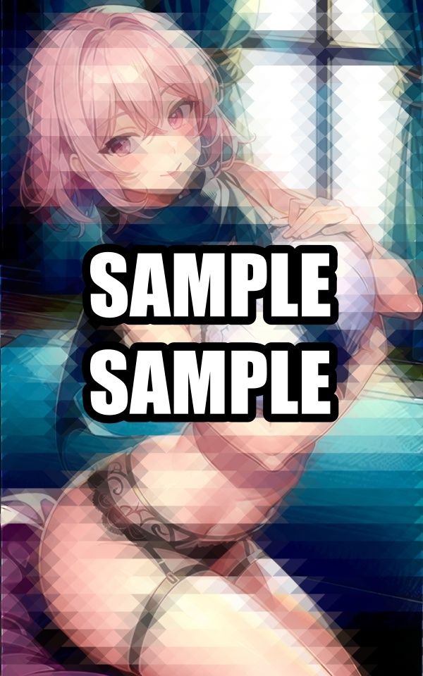 マフラー巻いた下着美女イラスト集 サンプル2ページ目
