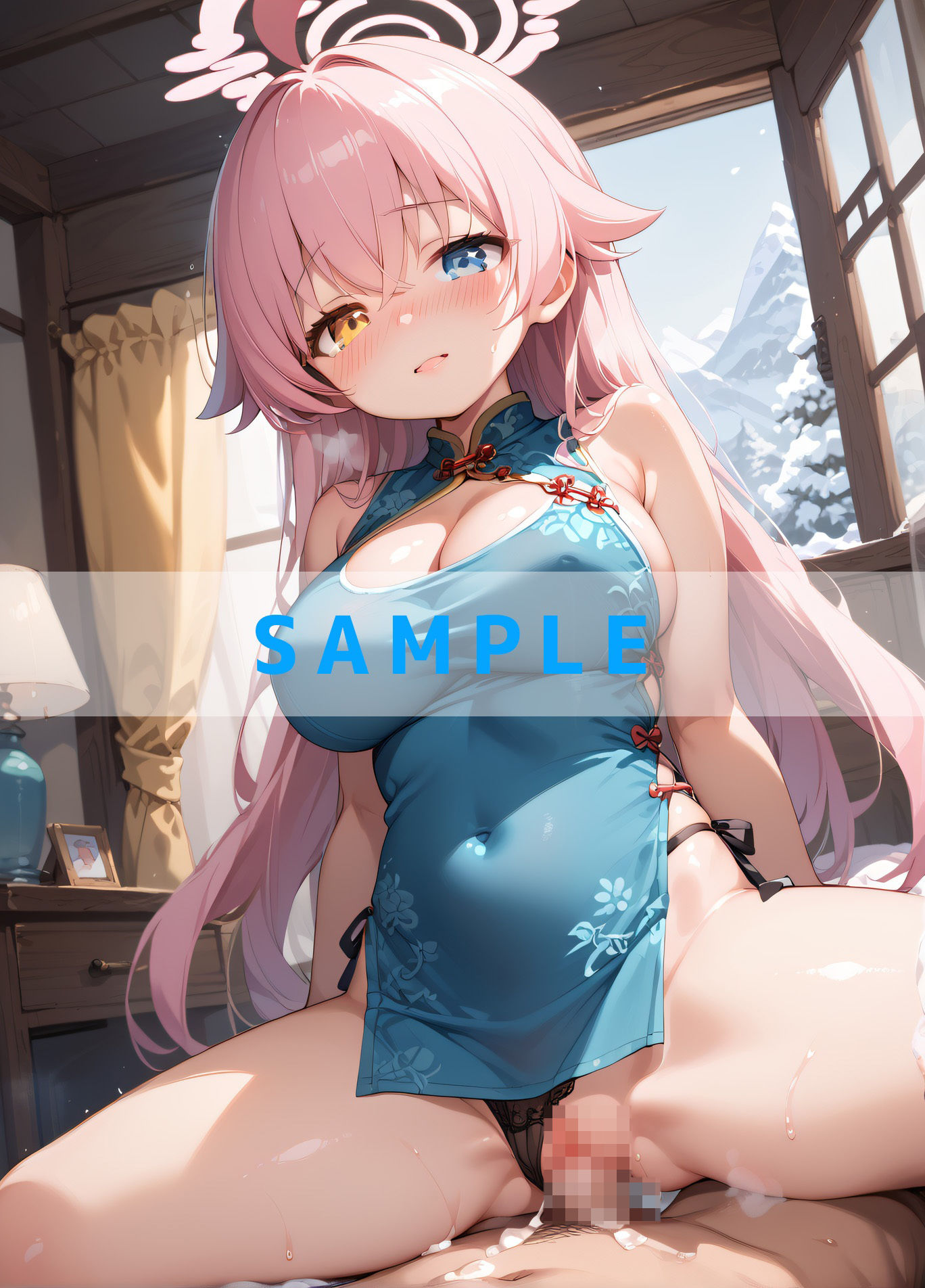チャイナ服えっち.ブルー〇ーカイブVer サンプル1ページ目