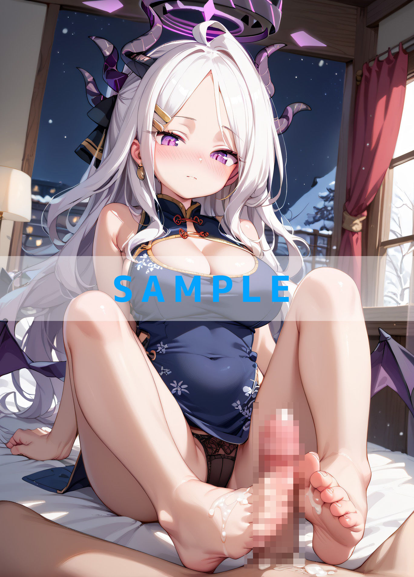 チャイナ服えっち.ブルー〇ーカイブVer サンプル2ページ目