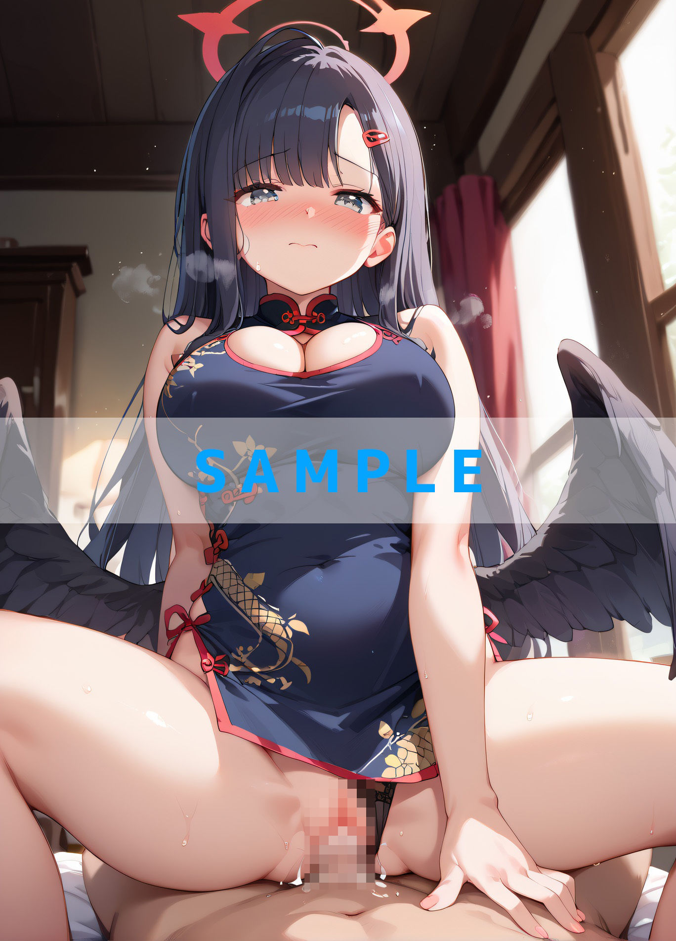 チャイナ服えっち.ブルー〇ーカイブVer サンプル3ページ目