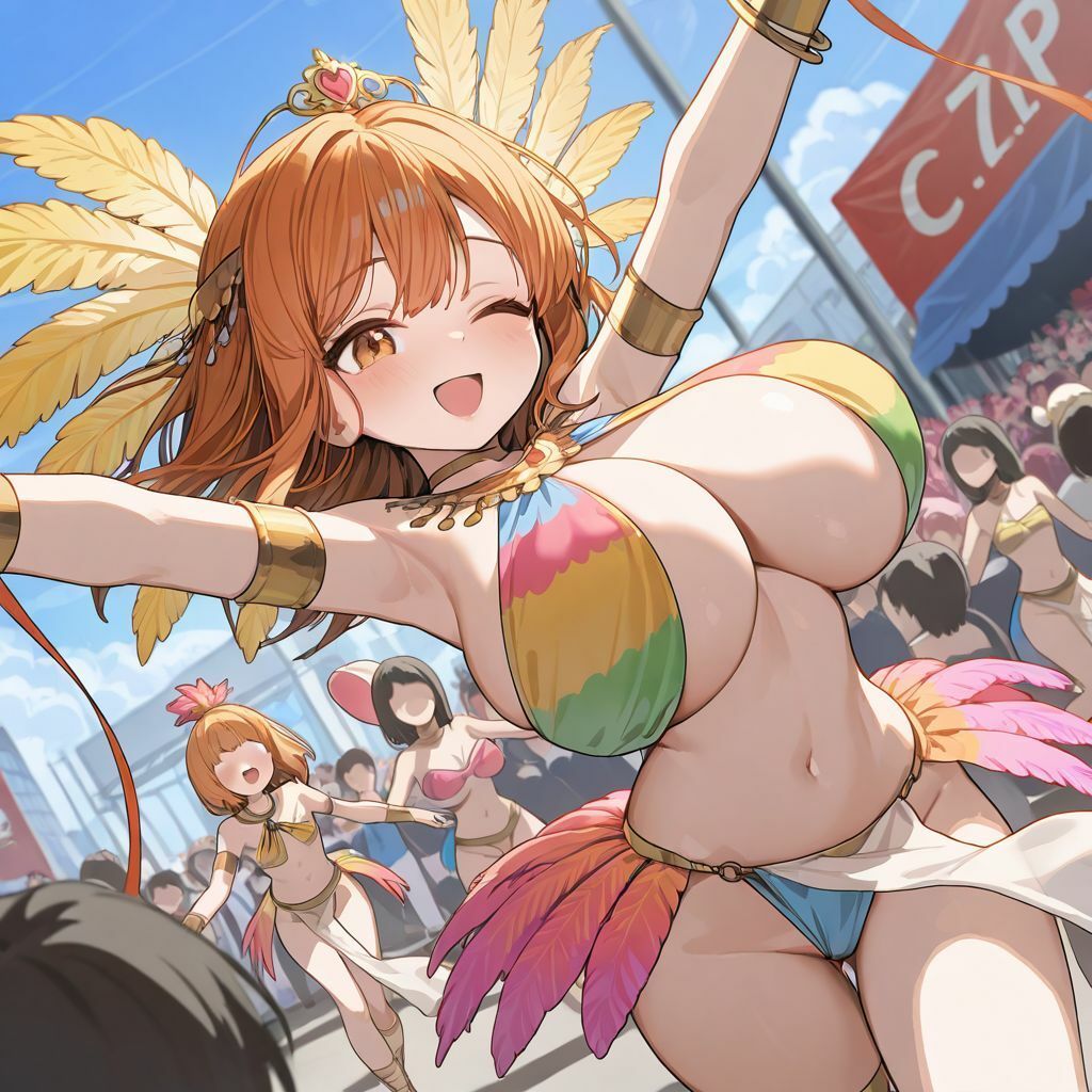 ど健全カーニバル ダンシングフラワー サンプル1ページ目