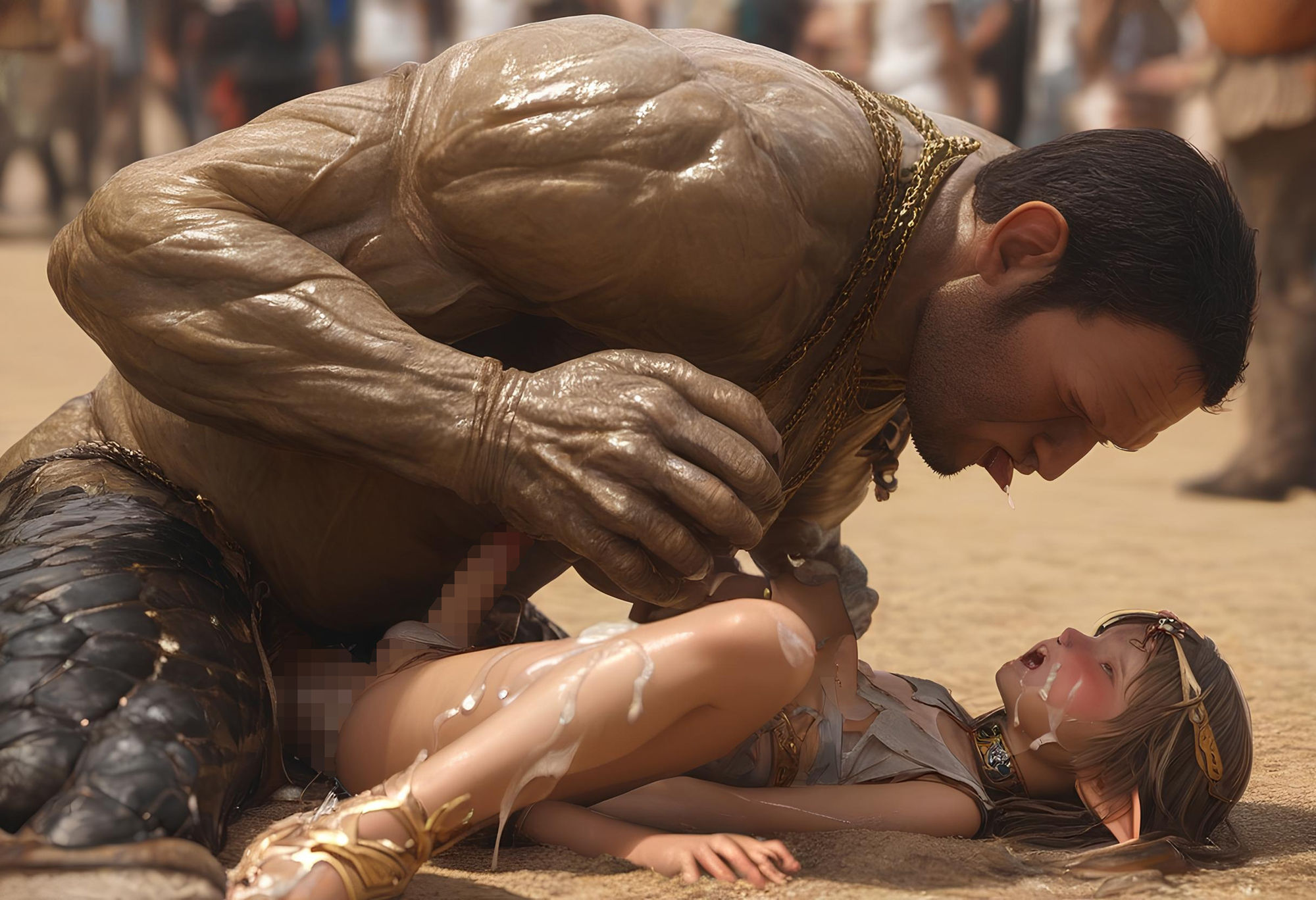ふたなりエルフ リアルCG集 サンプル5ページ目