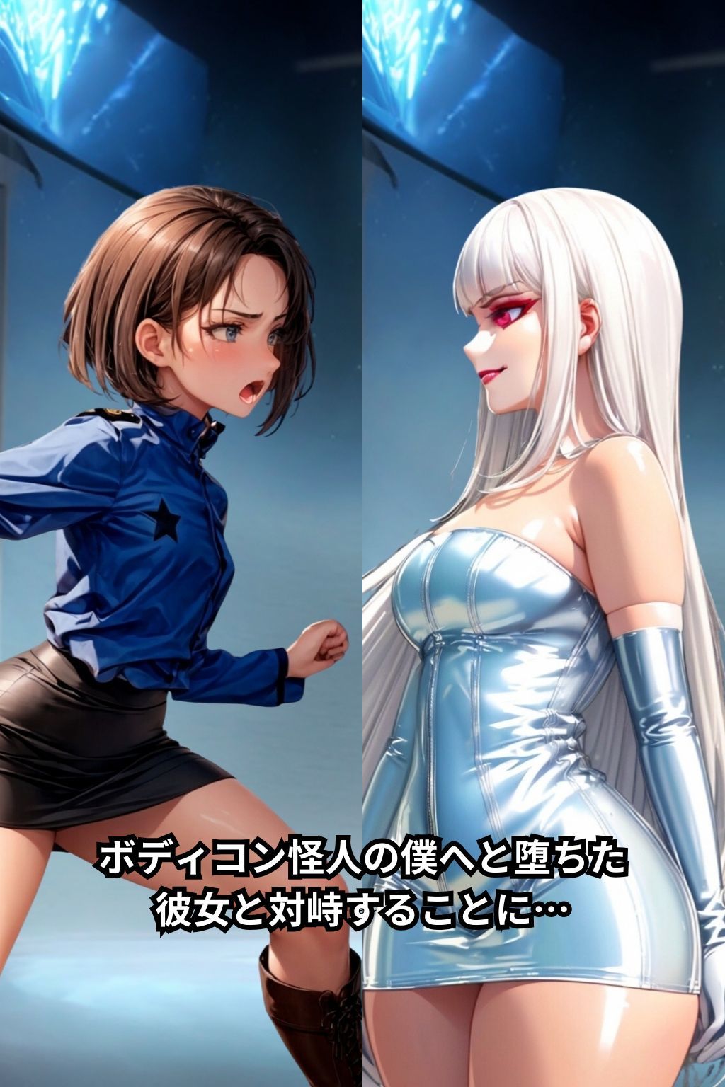 ラピスレンジャー 〜ボディコン洗脳の恐怖〜 VOL.2 サンプル4ページ目