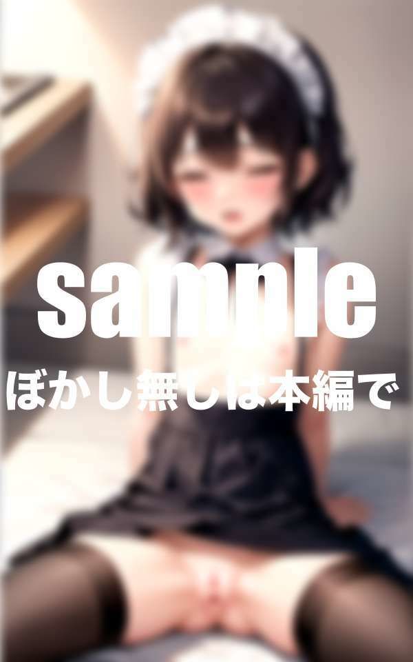 ド貧乳メイドカフェの極秘営業 サンプル1ページ目