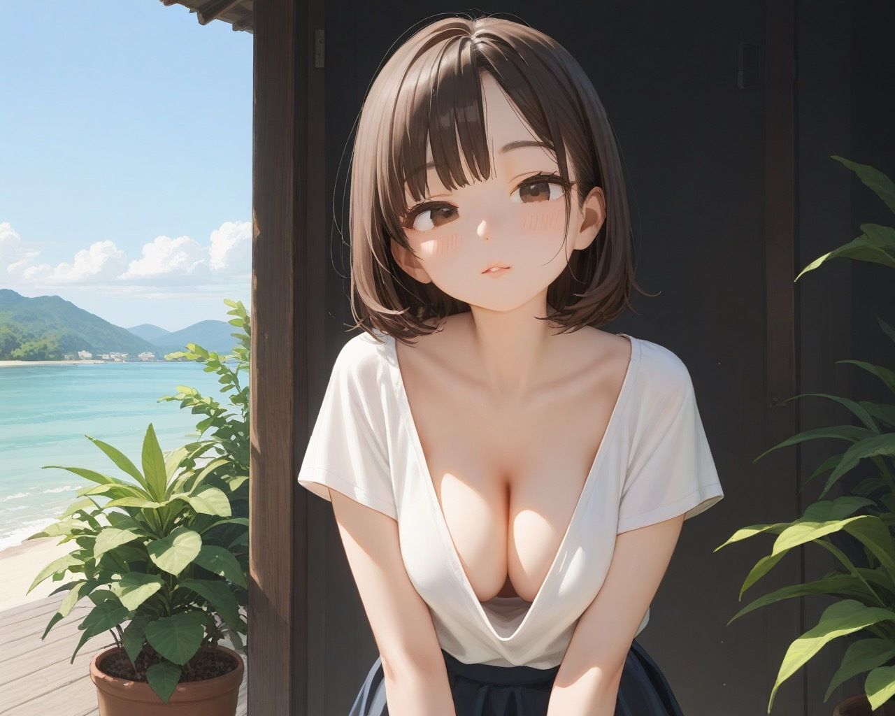 ぷにぷに巨乳姉ちゃんと中出しせっくす サンプル8ページ目