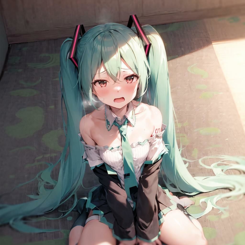 キャラフェチ  某アイドルの女の子すわり編 サンプル1ページ目