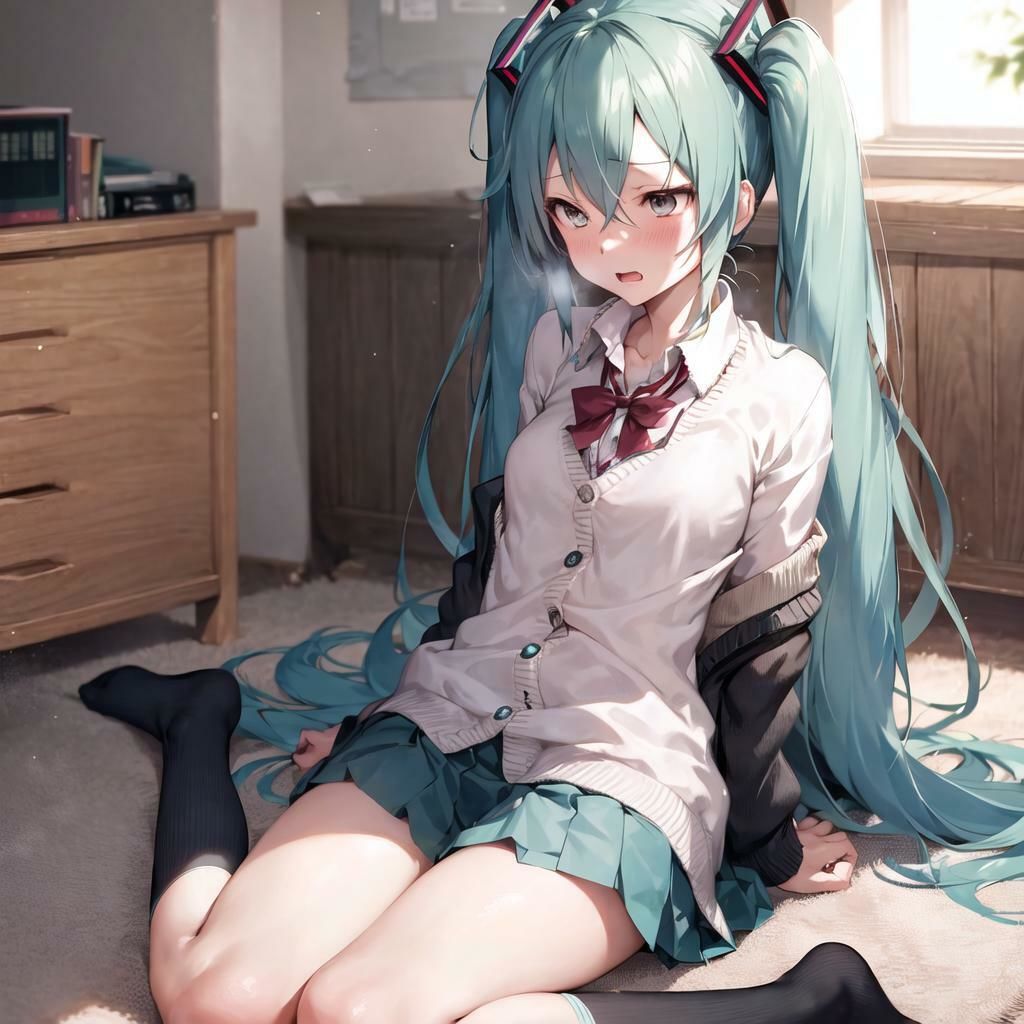 キャラフェチ  某アイドルの女の子すわり編 サンプル2ページ目