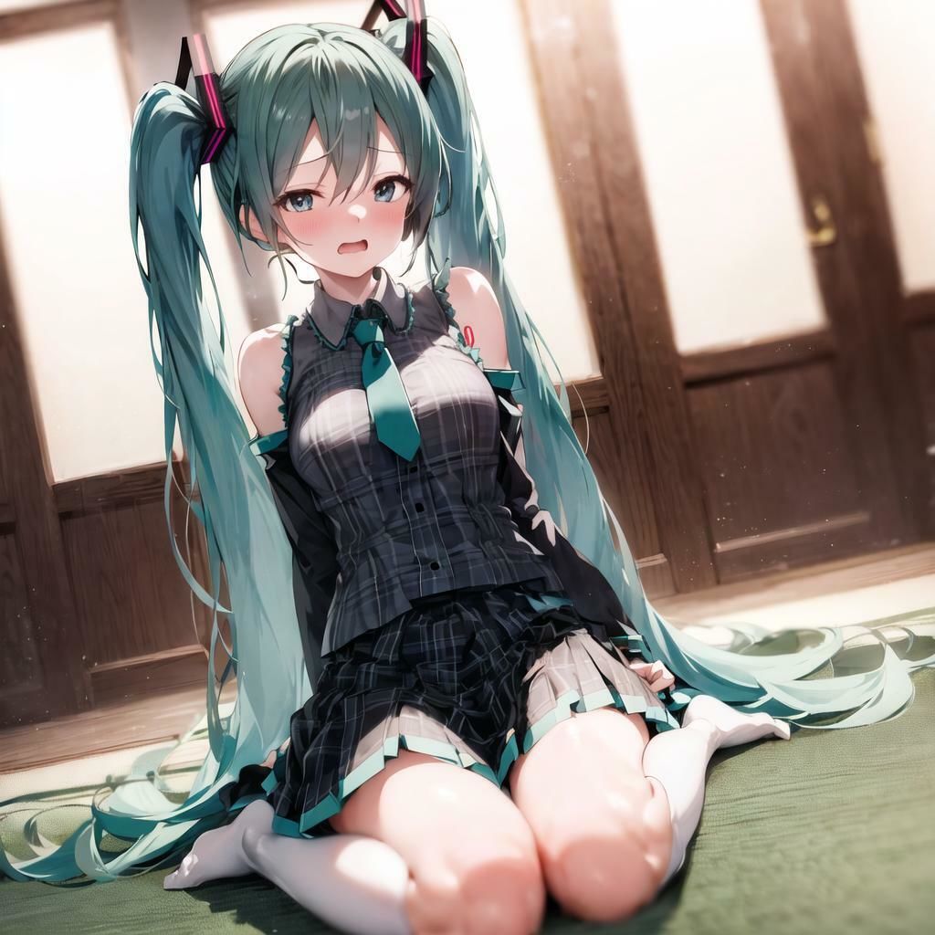キャラフェチ  某アイドルの女の子すわり編 サンプル8ページ目