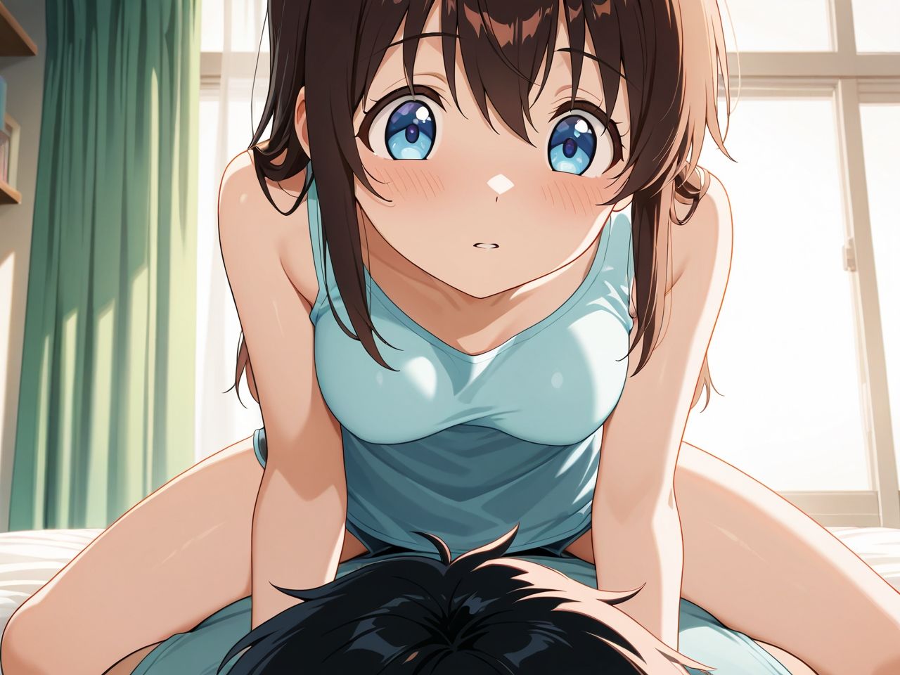 女子校生の妹に催●かけてSEXした話 サンプル2ページ目