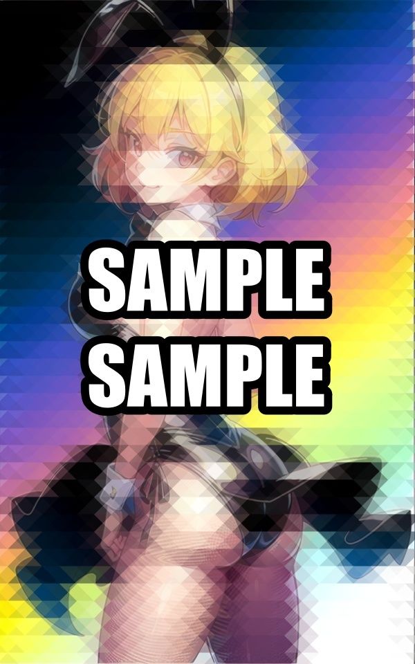 勝気な振り向きバニーガール美女イラスト集 サンプル5ページ目