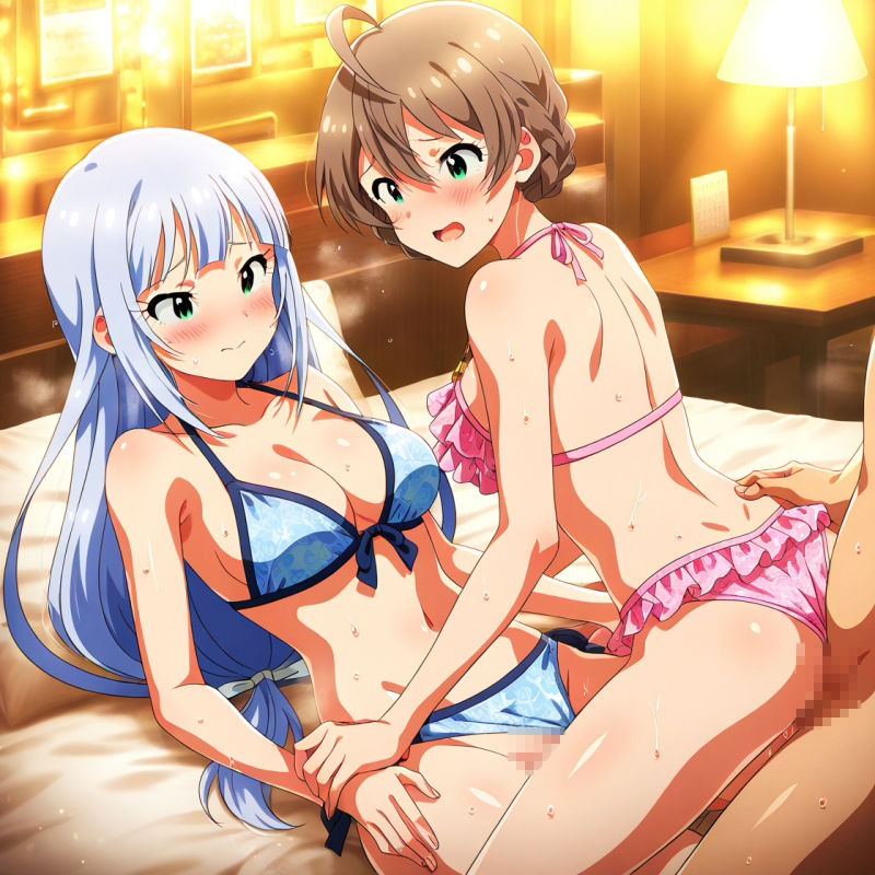 二人のアイドルが恥辱のサービスをしてくれるCG集 サンプル2ページ目