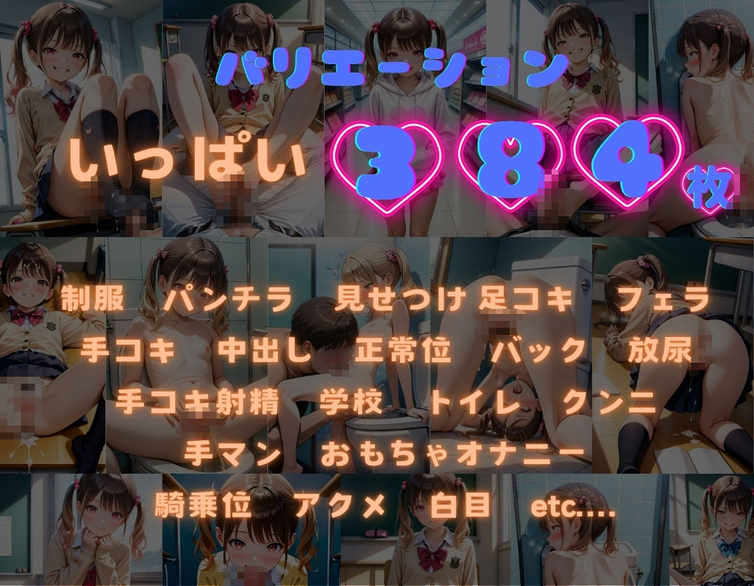 生意気なロリかわ女子に◯ーメン搾り取られた話。 サンプル1ページ目