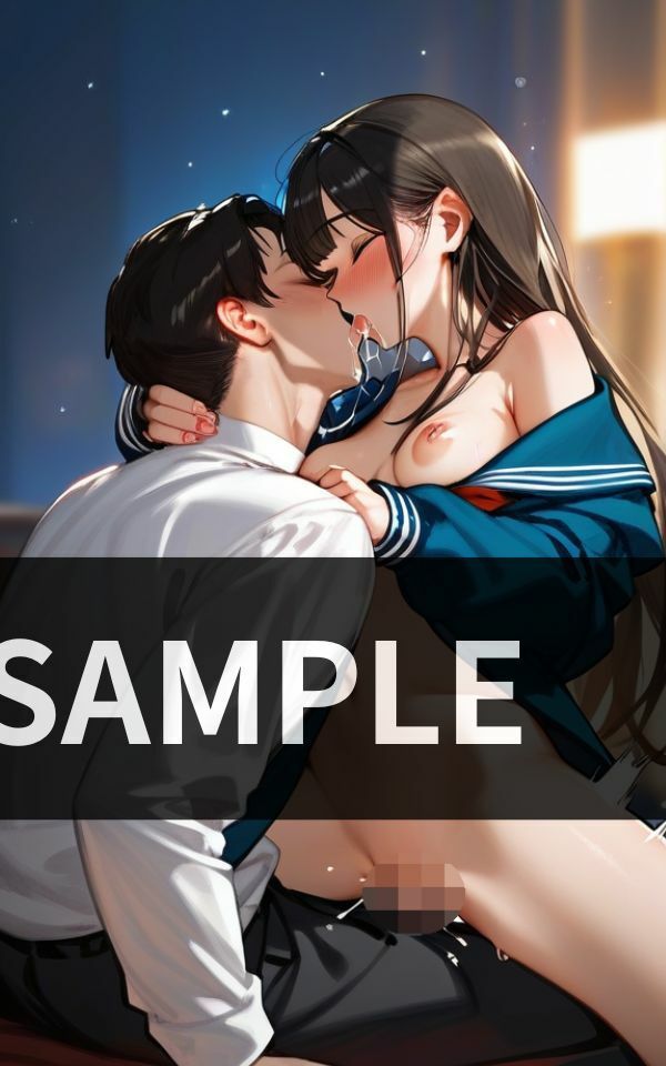 上の口も下の口も 繋がって ラブラブセックス サンプル2ページ目