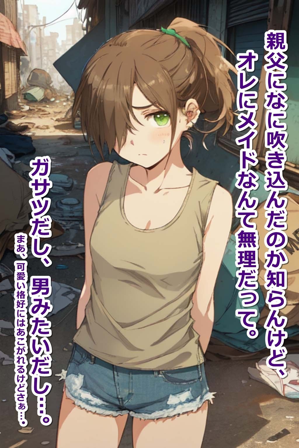スラム街のひねくれ少女を高待遇でメイド雇用した〇年後…♪ サンプル3ページ目