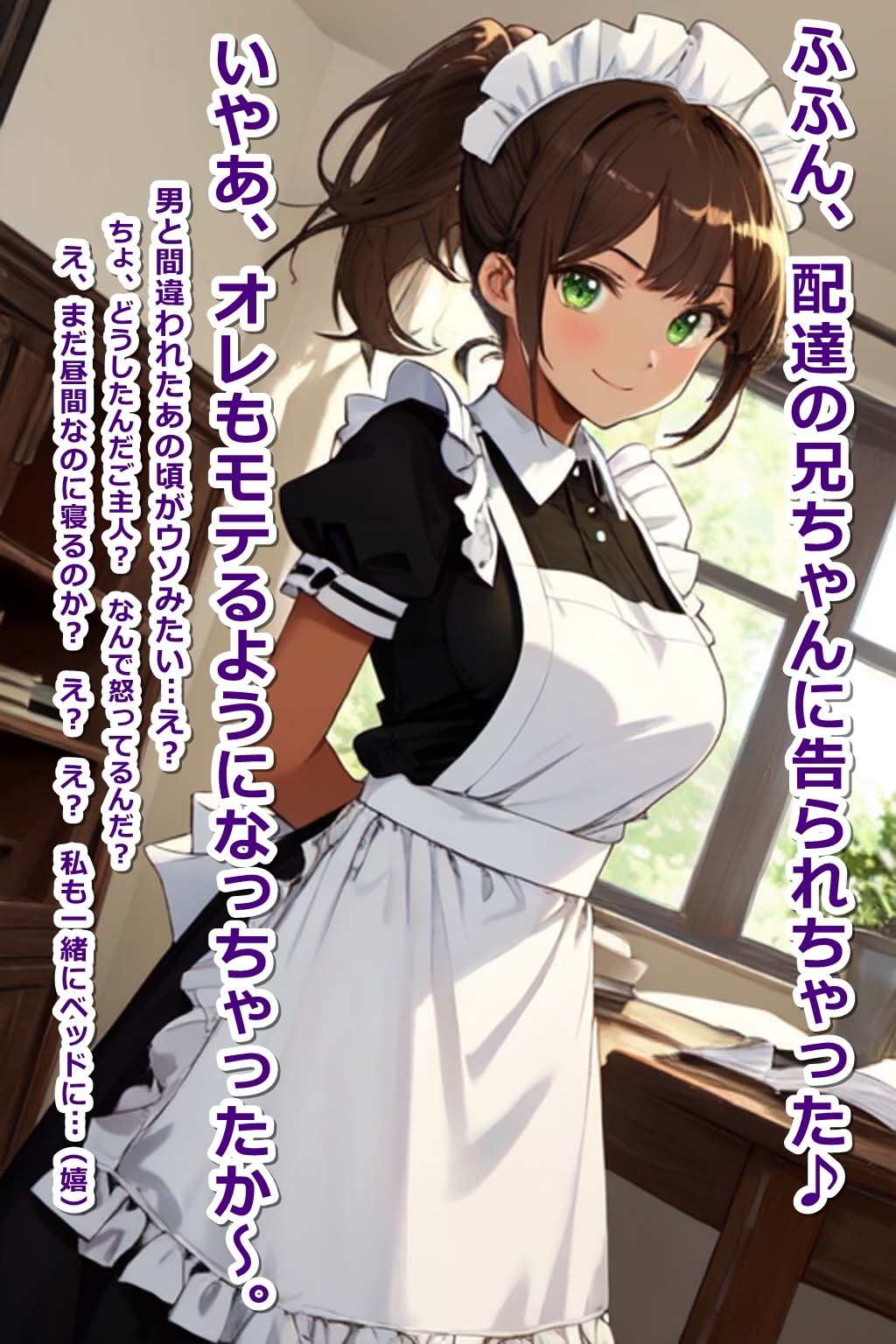 スラム街のひねくれ少女を高待遇でメイド雇用した〇年後…♪ サンプル5ページ目