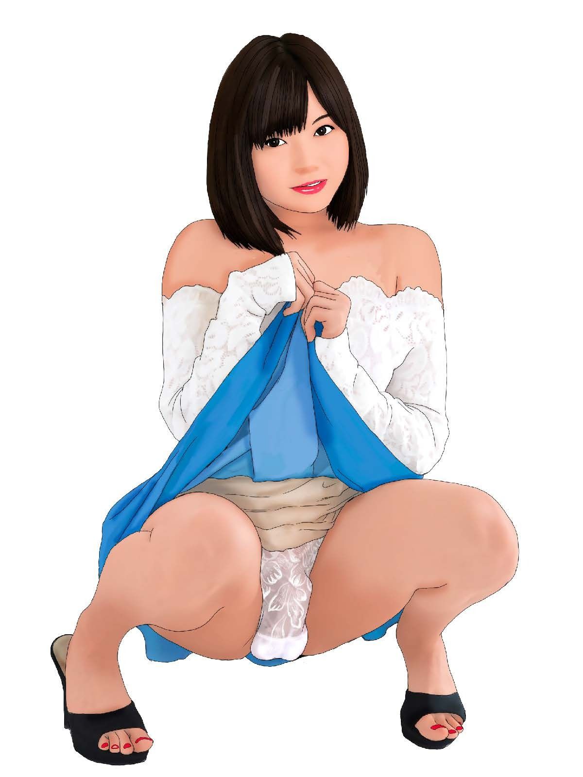 男の娘イラスト集 girlboy costumes a la carte サンプル2ページ目