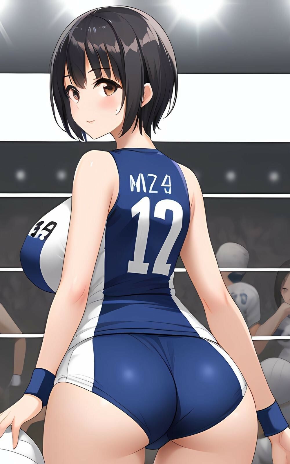 可愛すぎる女子バレー部員 サンプル1ページ目