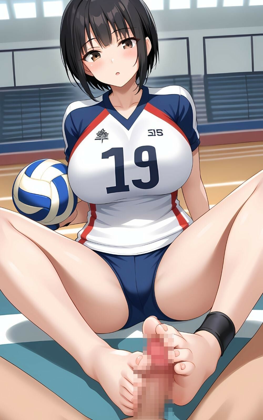 可愛すぎる女子バレー部員 サンプル10ページ目
