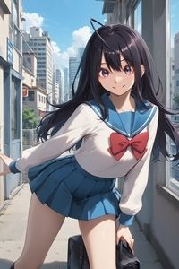 夜◯景が演技の為にエッチなことをする。 サンプル1ページ目
