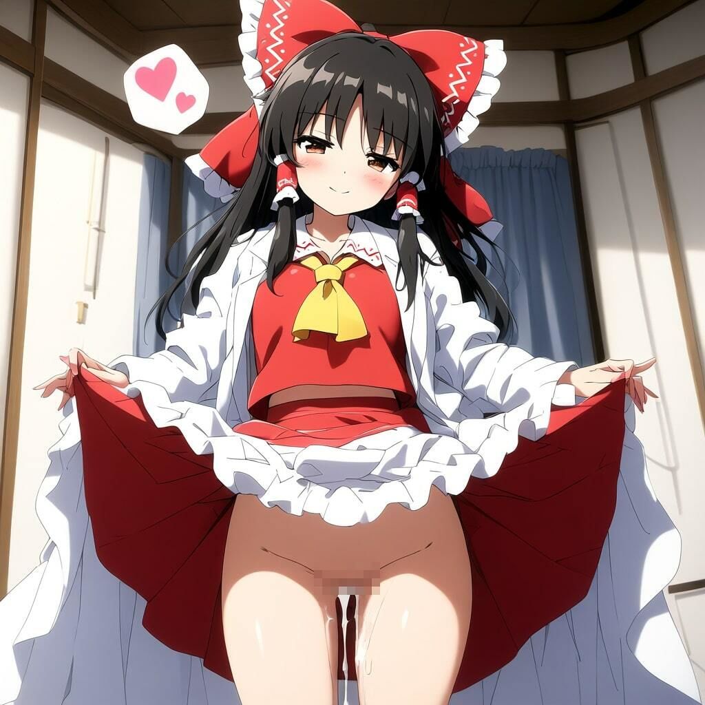 【ハメ撮り中出し】某有名な巫女さんをいちゃラブSEXで孕ませる〜霊○とラブラブSEXしまくるCG集〜 サンプル2ページ目