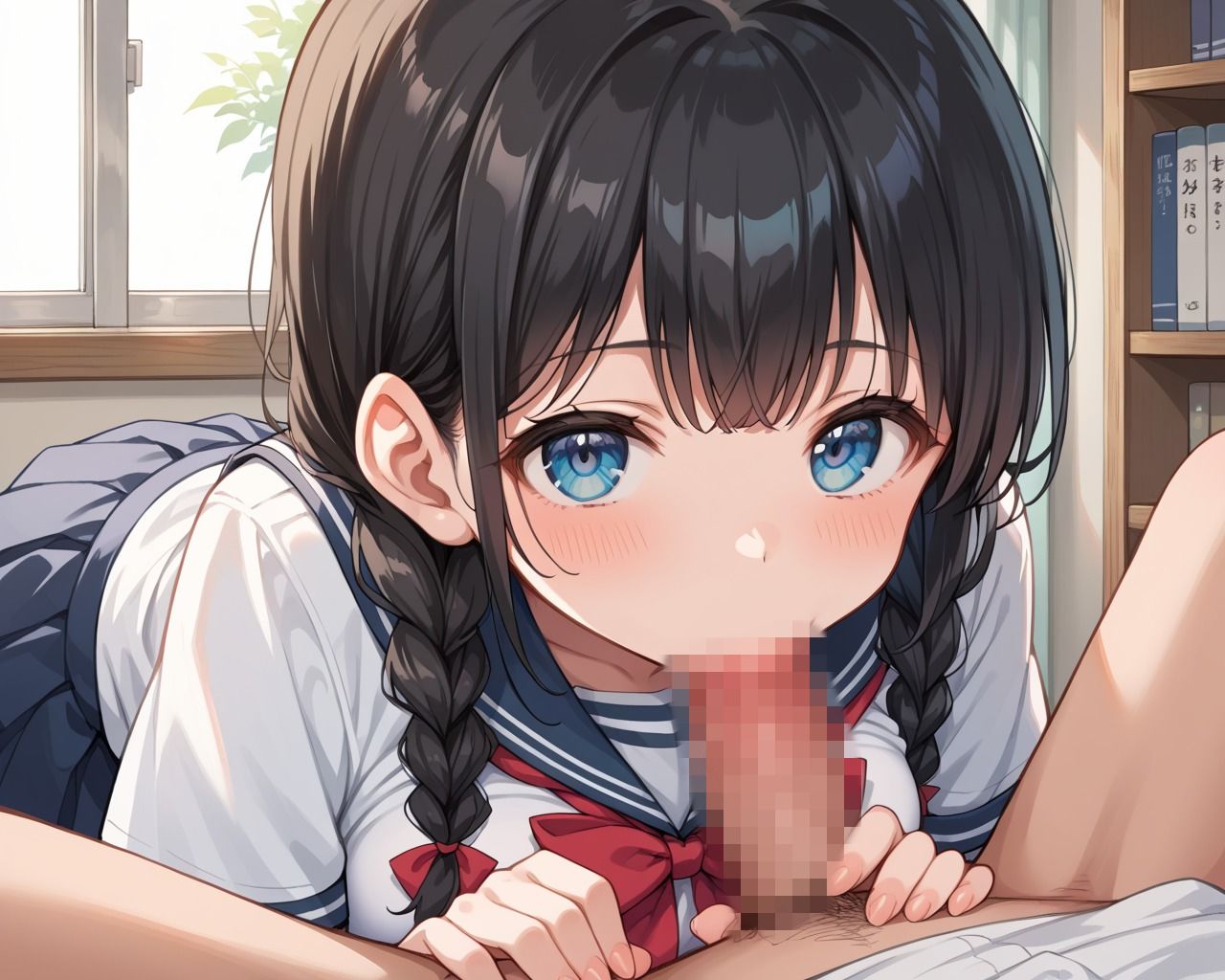 清楚系に教えるはじめてのえっち サンプル2ページ目
