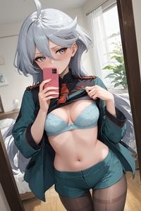 【裏垢女子】変態自撮りをするミ◯リネ サンプル3ページ目